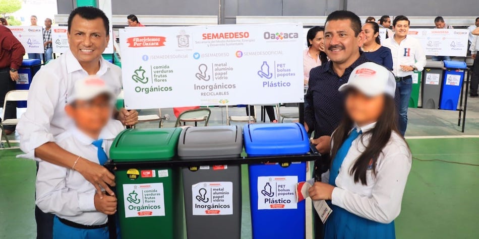 Abraza juventud del Istmo de Tehuantepec el Programa Estatal “Reciclemos por Oaxaca”
