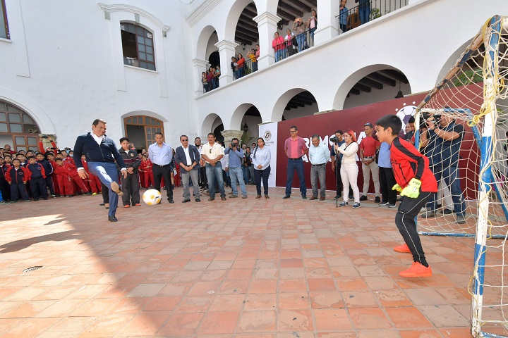 Inaugura Oswaldo García torneo infantil de futbol “Copa Ciudad de Oaxaca 2019”