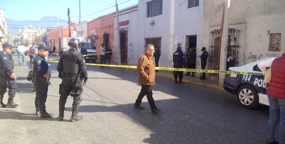 Asesinan a 2 personas adultas mayores a unas cuadras del Palacio de Gobierno