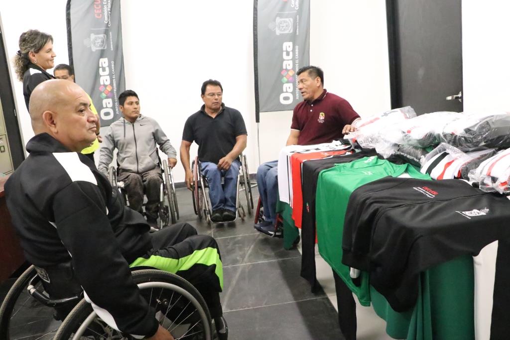 Equipo oaxaqueño de basquetbol sobre silla de ruedas a refrendar su título en Zinacantepec