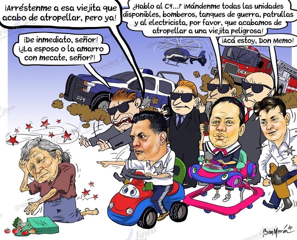 Salcedo y el abuso de poder en un incidente de tránsito, ¿lo van a cesar?…¡Y la delincuencia desatada en Oaxaca!