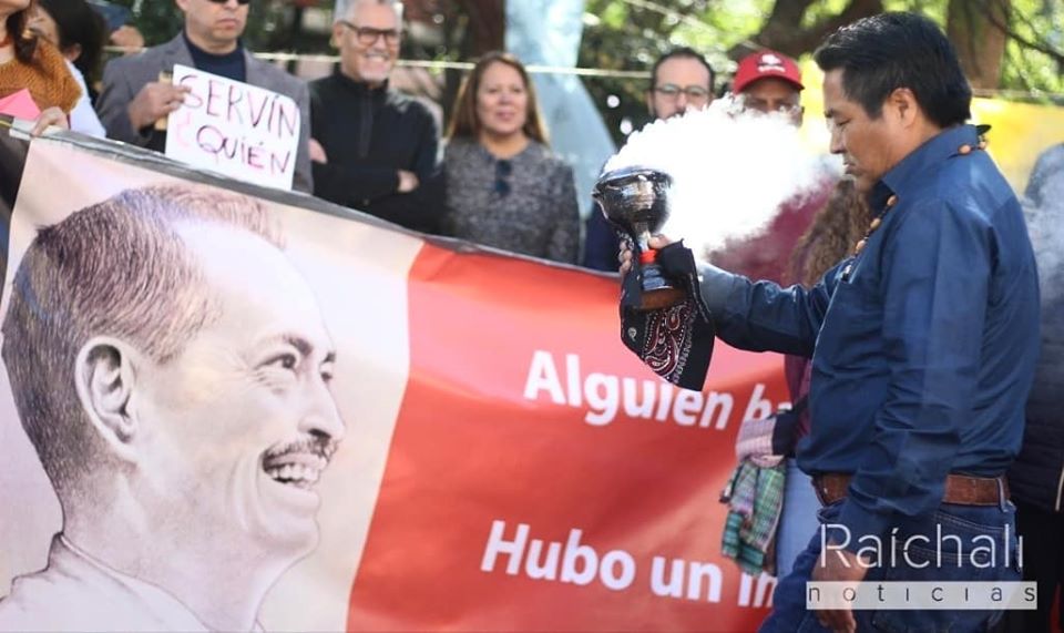 Activistas, amigos y familiares de Enrique Servín exigen justicia para el guardián de las Palabras 