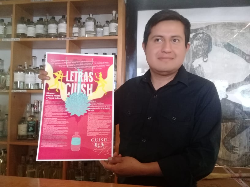 Crean Premio de poesía y relato corto “Letras Cuish”, sobre agave y mezcal