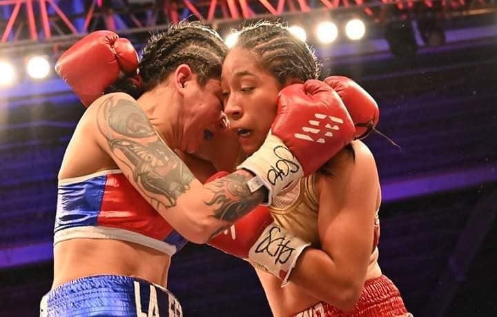 Oaxaqueña Luz Elena «La Guerrerita» Aguilar derrota a ex campeona mundial