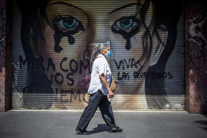 Las cifras de la violencia de género en México eran aterradoras antes de la pandemia. Foto / Brian Torres