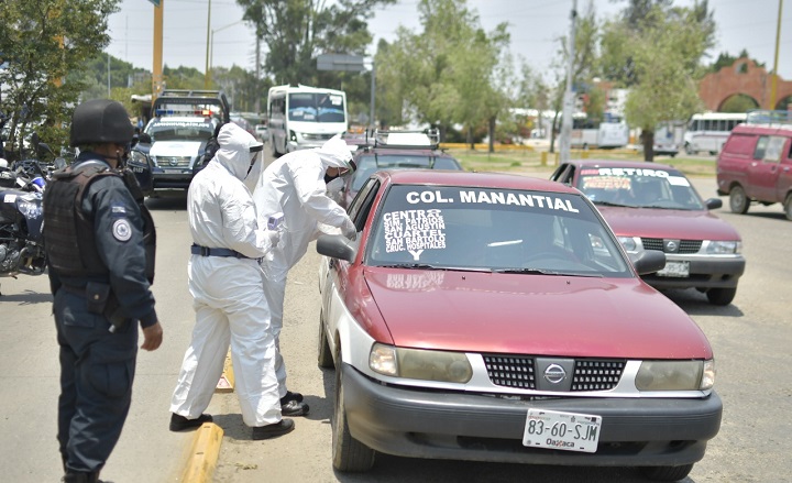 Respalda Cabildo de Oaxaca de Juárez filtros sanitarios contra COVID-19
