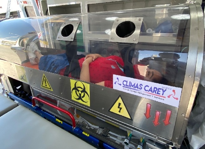 Potosinos Crean Cápsula de Transporte Covid-19
