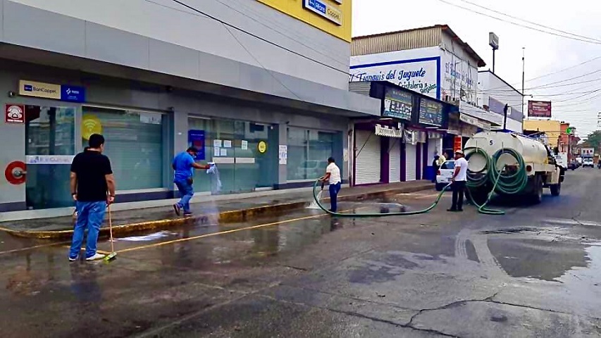 Gobierno de Tuxtepec llevó a  cabo Un Día Sin Ambulantes en la ciudad