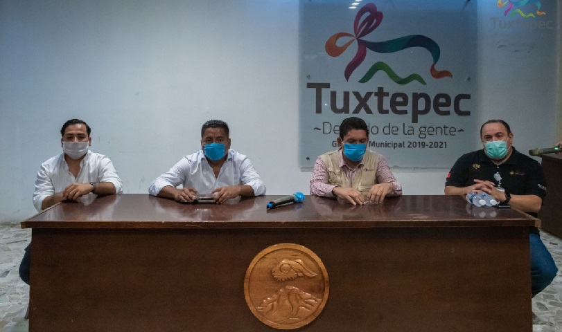 Llama Dávila a tuxtepecanos a romper la cadena de contagio de Covid-19