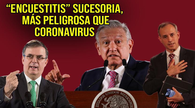 “Guerra abierta” de AMLO y “encuestitis tempraneras” por carrera presidencial, más letales que covid-19