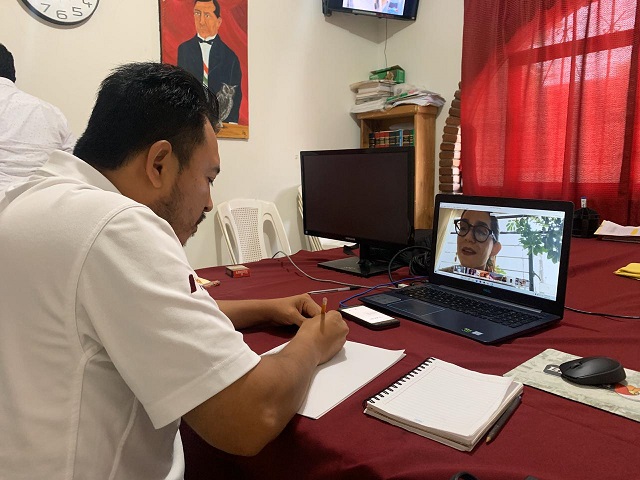 Participa Emilio Montero en reunión de trabajo virtual con Sedatu y Gobierno del estado