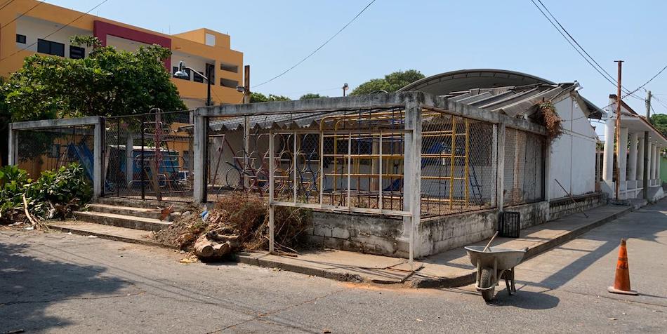 Remoza Gobierno de Juchitán parque recreativo de la colonia Infonavit Magisterial