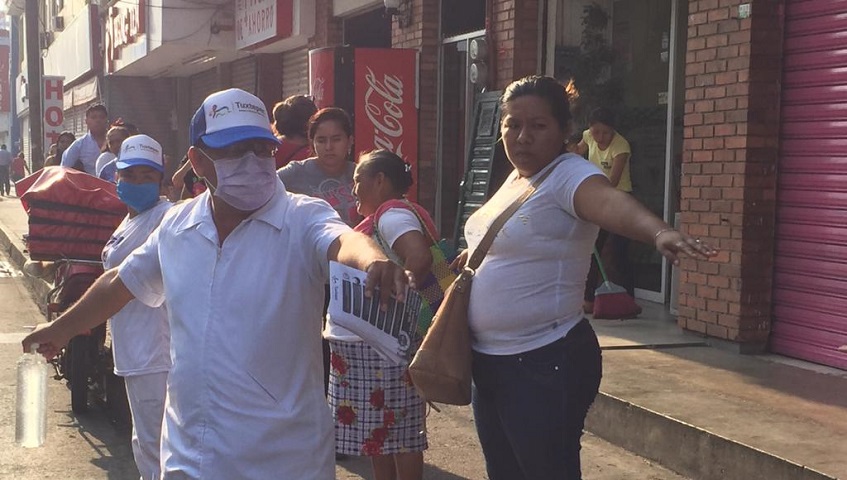 Importante aplicar Sana Distancia para evitar contagio de Covid-19: Gobierno de Tuxtepec