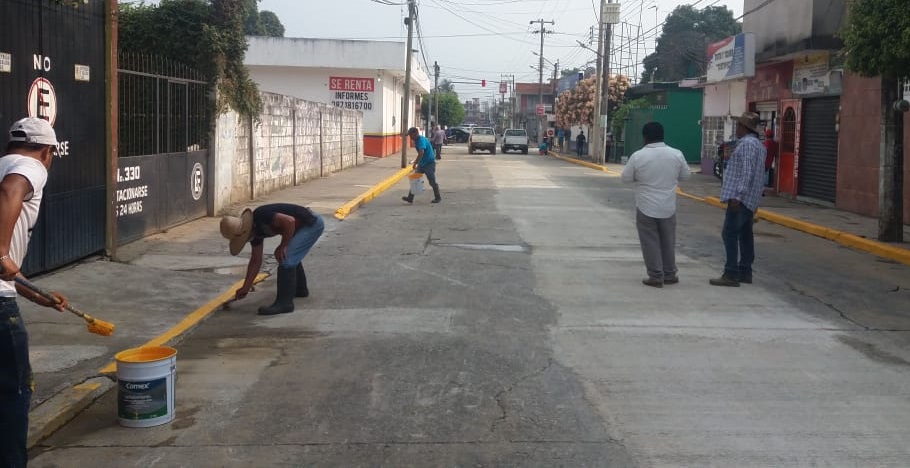 Concluye Gobierno Municipal obra de drenaje sanitario en la calle Morelos
