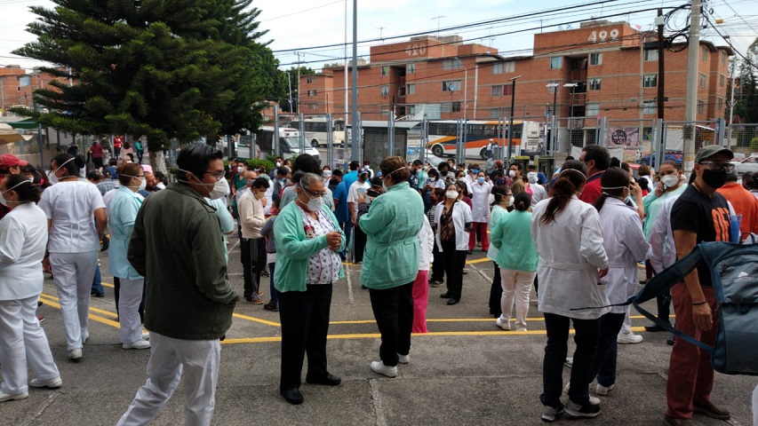 Red hospitalaria del IMSS reporta saldo blanco tras sismo de esta mañana
