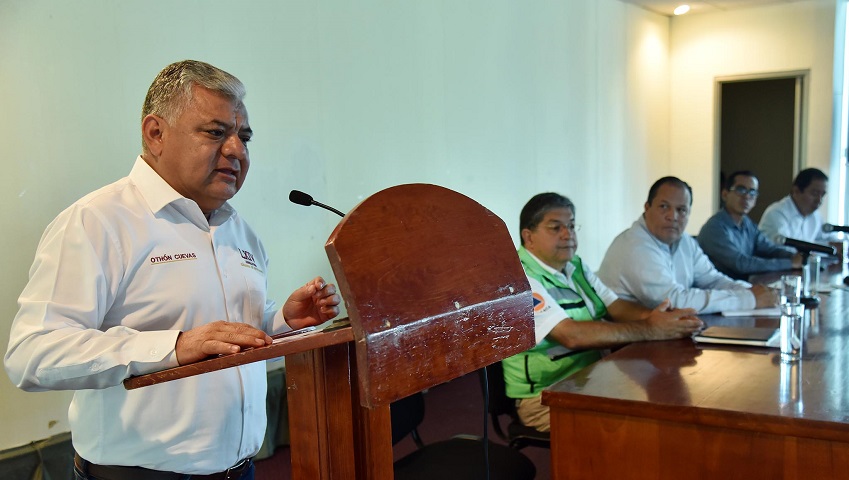 Respalda Legislativo acciones de Protección Civil para enfrentar crisis por el sismo: Othón Cuevas