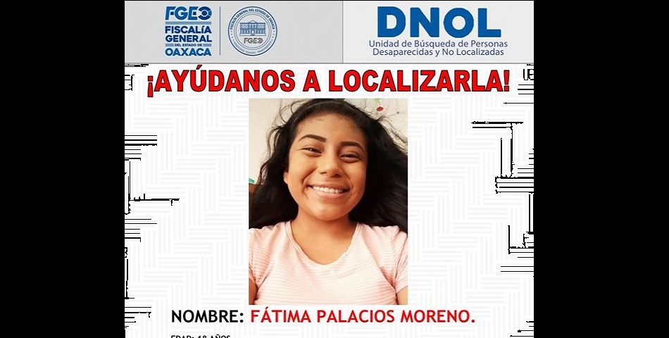 Termina en fosa clandestina la esperanza de encontrar viva a Fátima, joven desaparecida en Tuxtepec