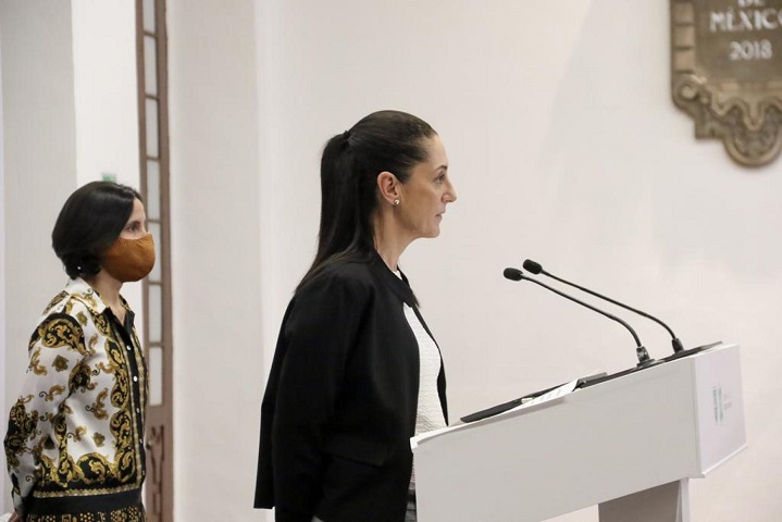 Sheinbaum: se quedaron con las ganas de ver a un policía reprimiendo