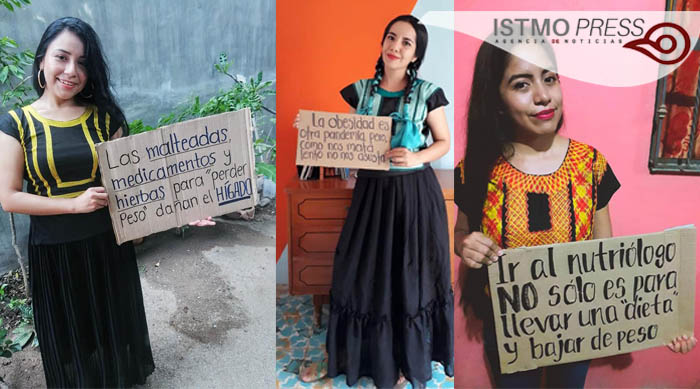 Nutriólogas del Istmo lanzan campaña para alimentación saludable ante COVID-19