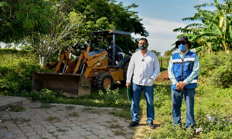 Inician estudio de suelos para construcción de planta de tratamiento de aguas residuales en Juchitán