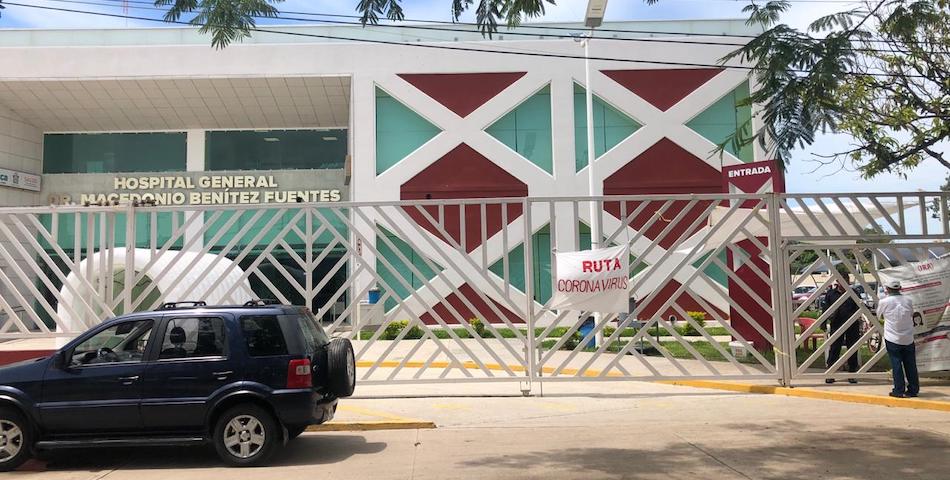 Reinicia labores y en área Covid el  Hospital Civil de Juchitán