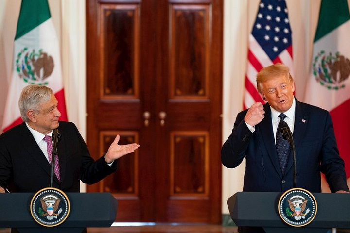 Campaña de Donald Trump difundió el discurso de Andrés Manuel López Obrador en EEUU