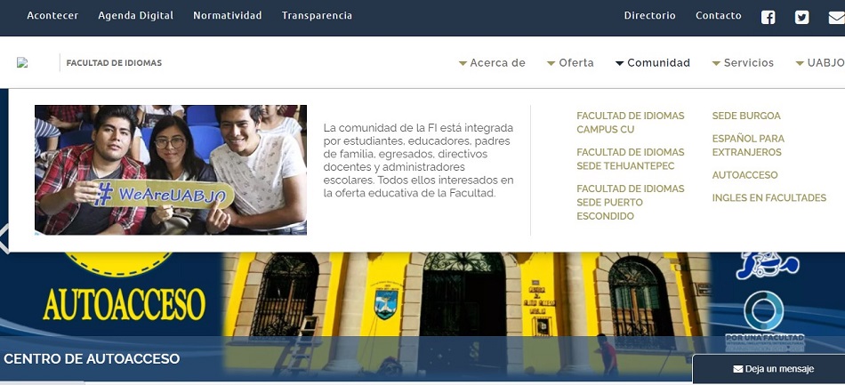 Idiomas UABJO ofrece cursos escolarizados, intensivos, especiales y de conversación