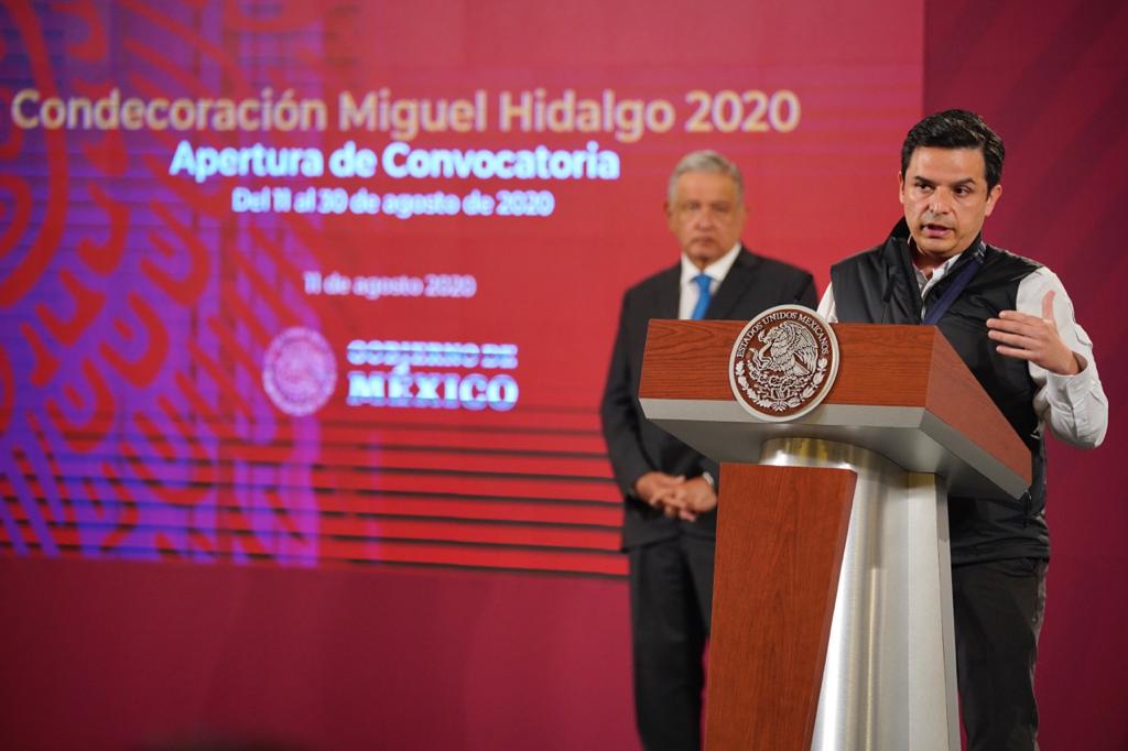 Presentan convocatoria para otorgar condecoración Miguel Hidalgo al personal de salud que atiende el COVID-19