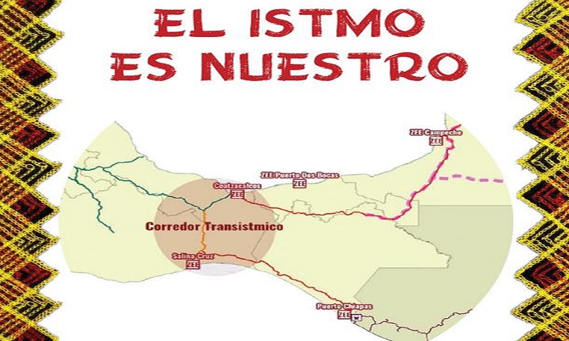 Comunidades indígenas bloquean trabajos en el Corredor Interoceánico para que AMLO cumpla su lema de campaña