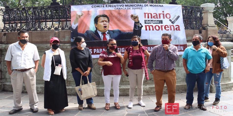 No permitiré división en la 4T: Delgado a tribus de Morena en Oaxaca