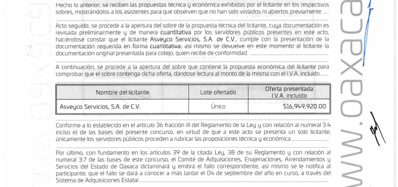 Secretaría de Administración daría contrato de 16.9 mdp a empresa sin registro