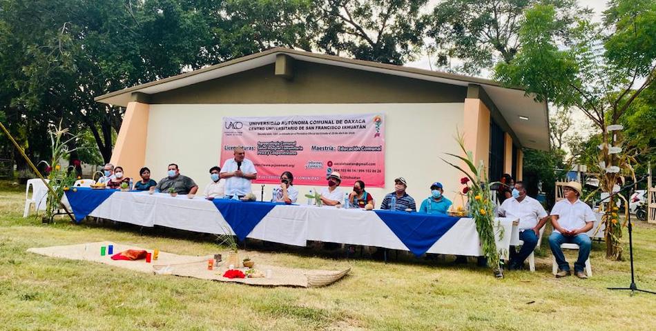 “Construir conocimiento en comunalidad” Inicia actividades el Centro Universitario de San Francisco Ixhuatán