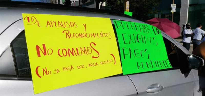 Otra vez Murat incumple su palabra y trabajadores de Salud realizan paros en Tuxtepec, Istmo y Costa