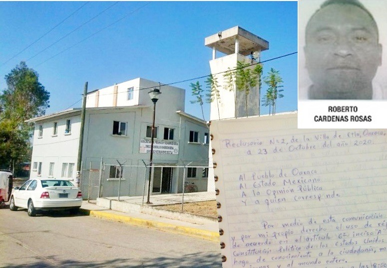 Desde penal, indígena triqui realiza huelga de hambre para exigir justicia; “no tengo dinero para comprarla”, recrimina