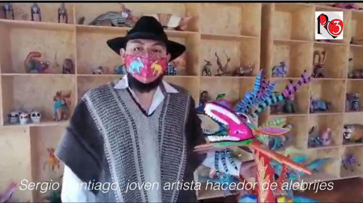 Alebrijes, tonas y nahuales, seres míticos zapotecas llegan a Polonia; raíces que son orgullo de Oaxaca: Sergio Santiago
