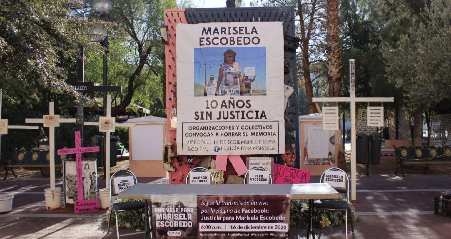Piden a AMLO reconozca la dimensión de la violencia contra las mujeres, en el décimo aniversario del asesinato de Maricela Escobedo Ortiz