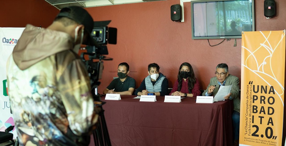 Beneficiará La Chancla a 6 mil jóvenes oaxaqueños a través de la Danza Folklórica Mexicana