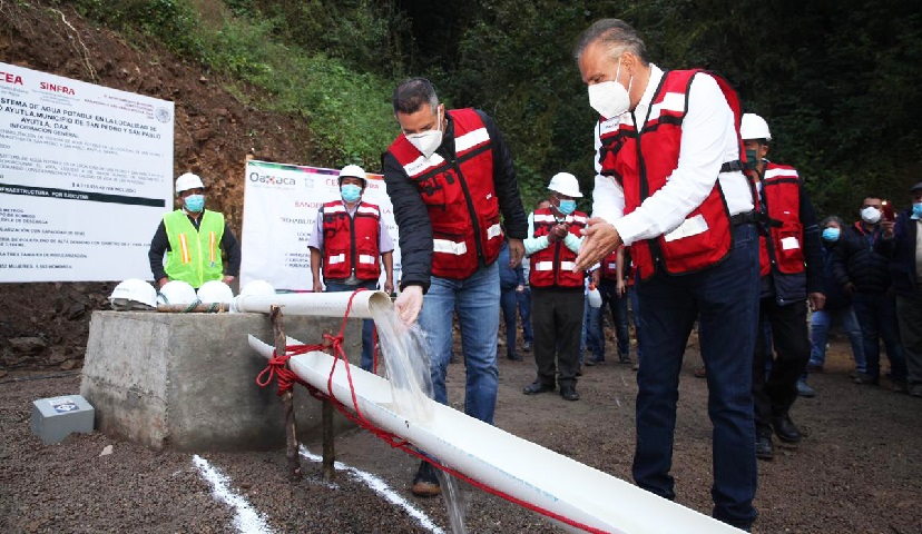 Para evadir despojo de agua en Ayutla, Murat fabrica montajes: comuneros