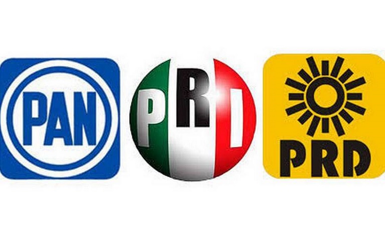 PRI-PRD-PAN, alistan adendum para coalición en diputaciones federales en Oaxaca; 3 distritos para el Sol Azteca, 3 Acción Nacional y 4 tricolor