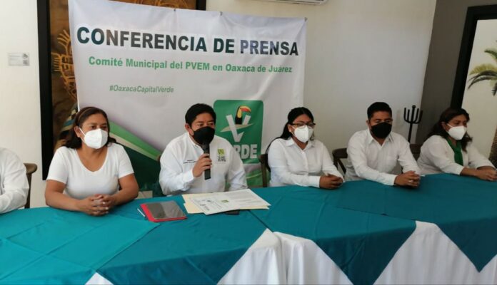 Dirigente municipal del PVEM Oaxaca amaga con recurrir a tribunales vs dirigencia; busca pluri 