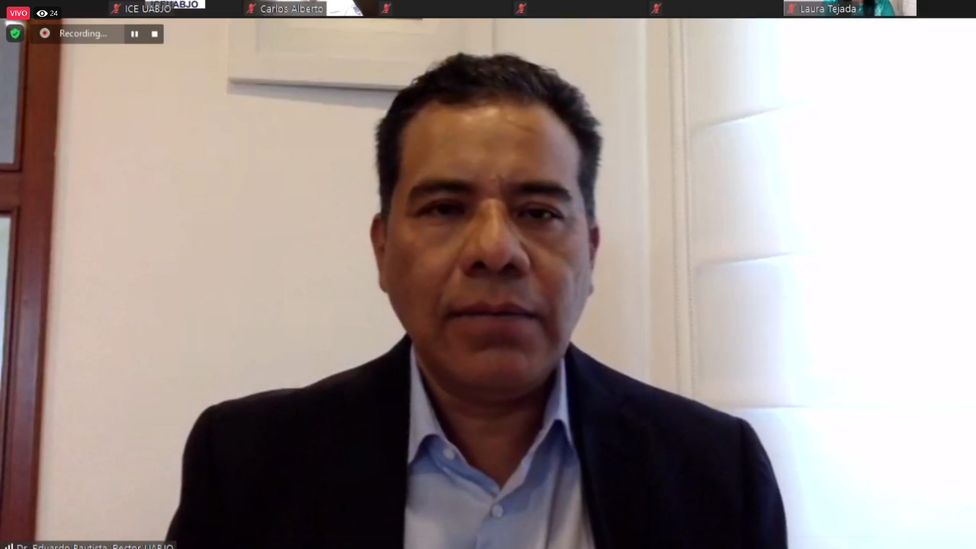 El ICEUABJO, realizó un conversatorio sobre la evaluación de programas educativos