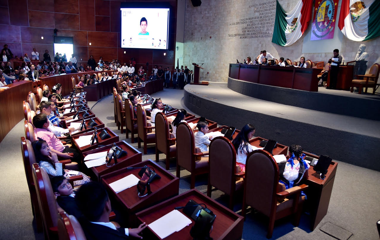 Niños y niñas seguras, tienen cobijo de la 64 Legislatura de Oaxaca