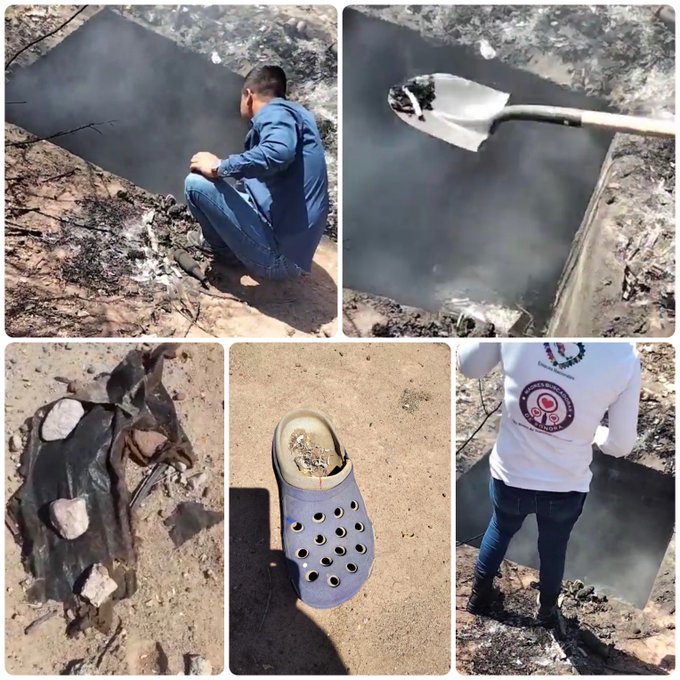 Madres Buscadoras de Sonora hallan horno crematorio clandestino con restos aún ardiendo