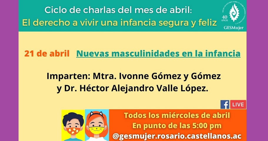 El GESMujer invita a desarrollar en los niños una masculinidad positiva.