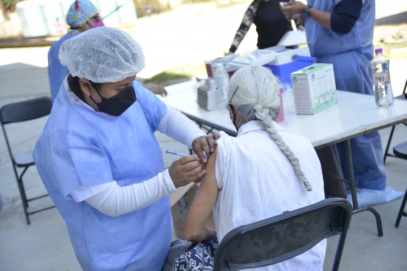 Aplicación de la segunda dosis Pfizer en el municipio de Oaxaca de Juárez, del 15 al 17 de abril