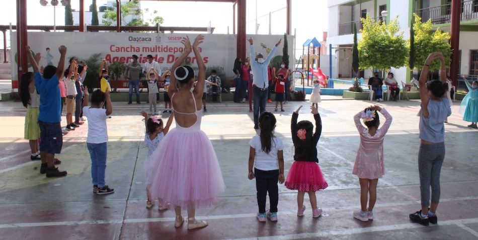 Concluye el taller de danza contemporánea en la Agencia Dolores