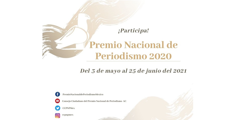 Presentación de la convocatoria del Premio Nacional de Periodismo 2020