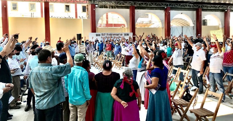 Entre inconformidad se realiza la “etapa consultiva” del parque industrial en San Blas Atempa Oaxaca Pobladores dan su anuencia