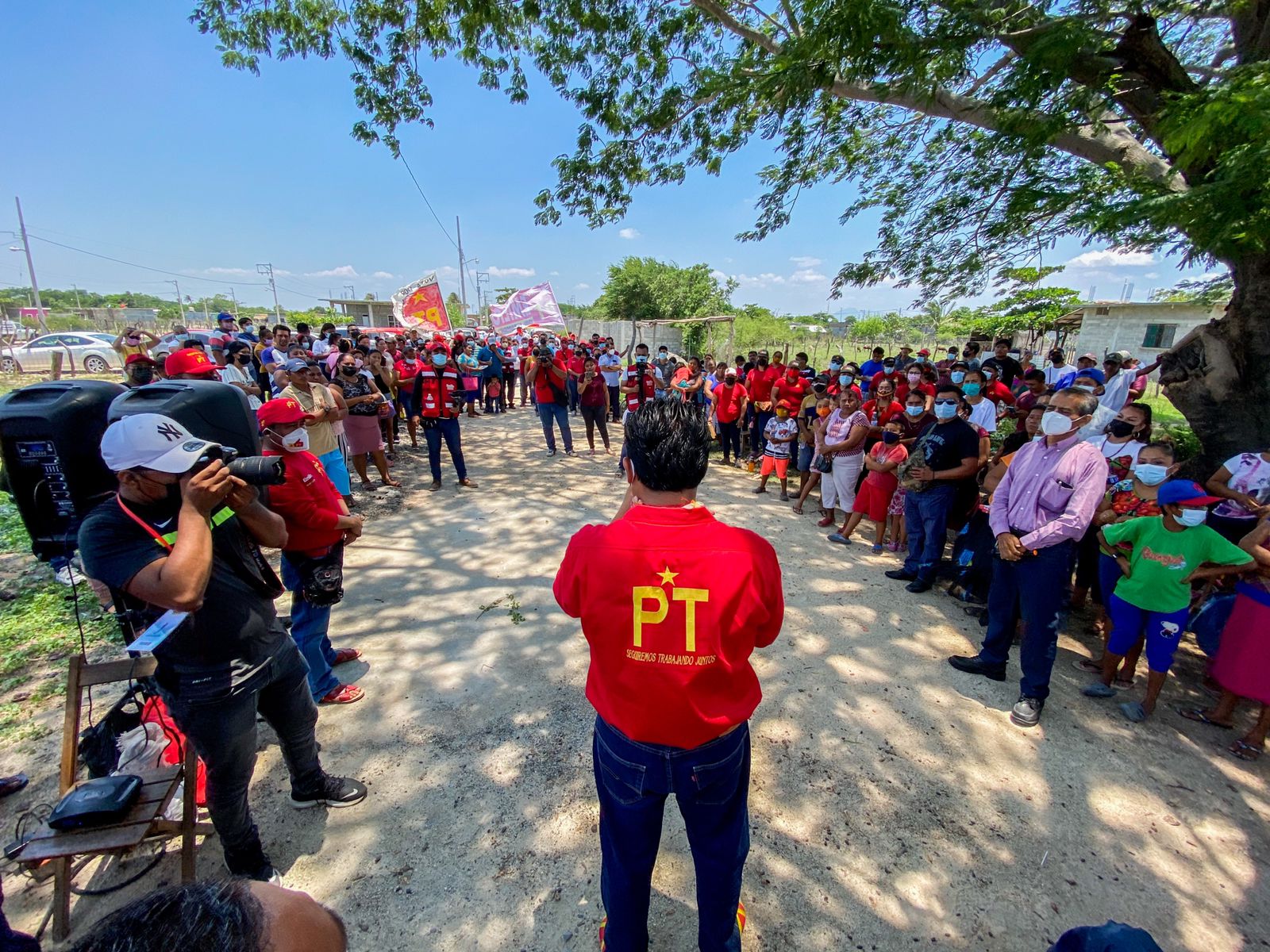 Porque las agencias también son Juchitán, vamos juntos por el triunfo: Emilio Montero