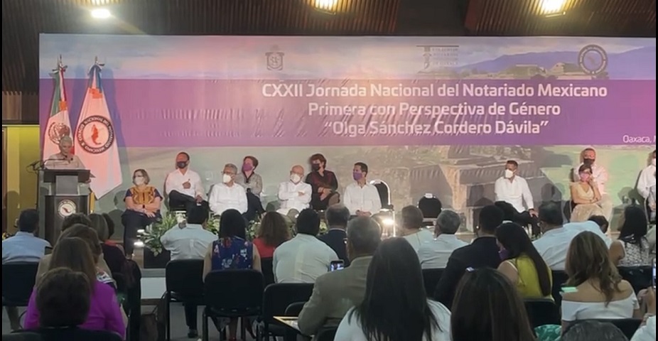 Olga Cordero pide a fedatarios exámenes de oposición públicos y usar fe pública con perspectiva de género